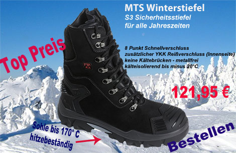 Winter Sicherheitsstiefel von MTS