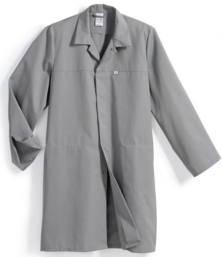 Arbeitsmantel grau unisex