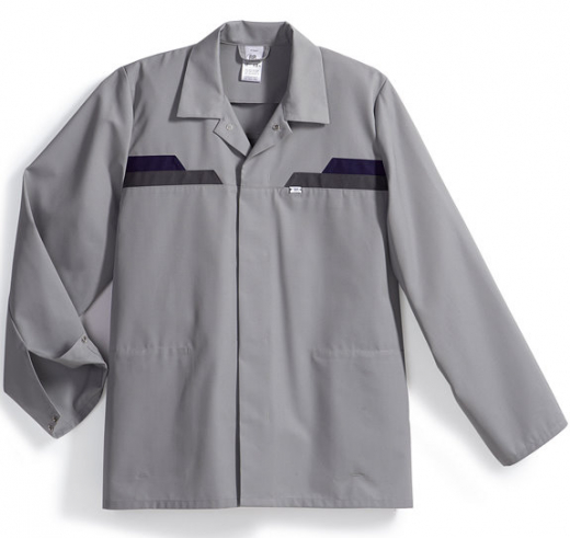 Arbeitsjacke grau unisex