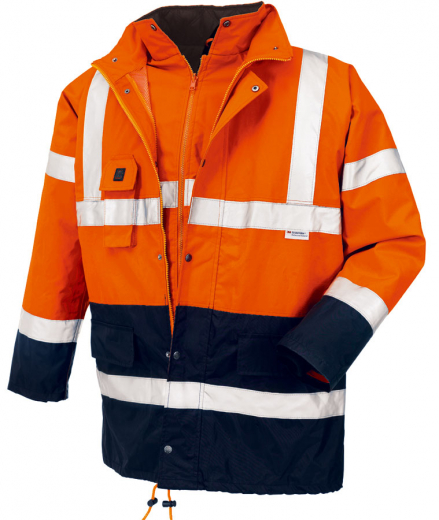 Warnschutzparka