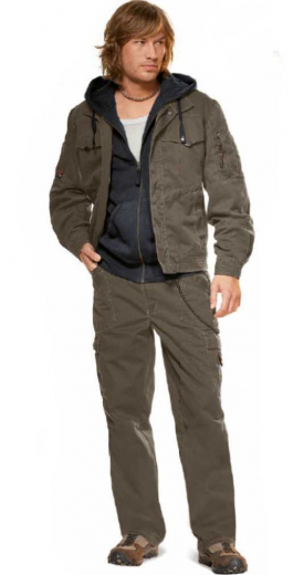 BP Workerhose Bundhose havanna
