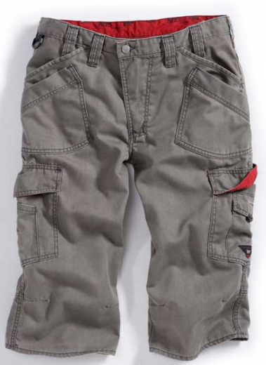 BP Worker Short steingrau