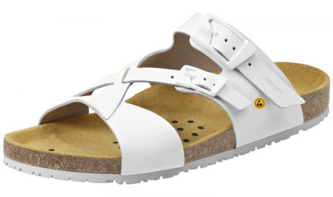 Damen Pantolette wei�