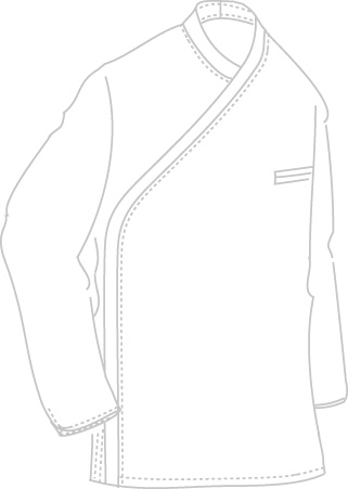 Kochjacke asiatisch