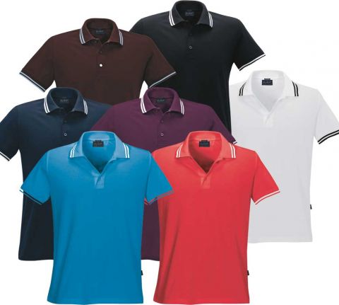 Hakro twin-strip-polo