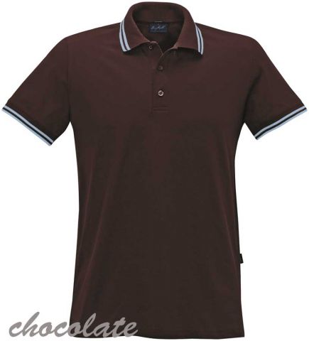 Hakro twin-strip-polo