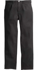 Schwarze Pionier Bundfaltenhose 173