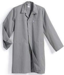 Arbeitsmantel grau unisex