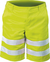 Warnschutz-Short gelb