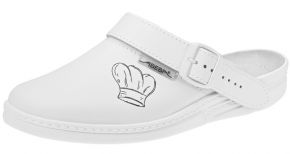 Abeba Clogs Kochmuetze Motiv 7205
