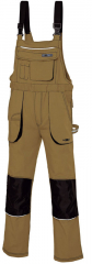 Latzarbeitshose khaki