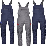 4PROTECT� Herren-Arbeits-Latzhosen