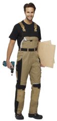 Latzhose PKA Bestwork khaki