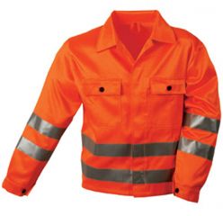 Warnschutzjacke orange