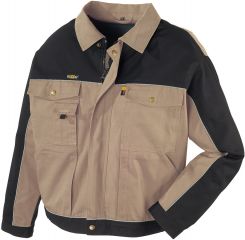 Bundjacke B8310 khaki schwarz