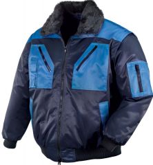 Pilotenjacke marine kornblau