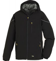 Winter-Softshell Jacken schwarz