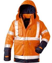 Warnschutzparka orange