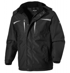 Herren Winterjacke New Pionier schwarz 80041
