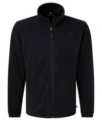 Schwarze Micro Fleece Jacke Damen Herren unisex New Pionier 81020