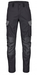 Schwarze Workwear Arbeitsbundhose PSA Stretch-Arbeitshose schwarz/grau 4PROTECT� 3058
