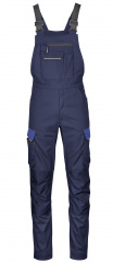 Blaue Workwear Elastik-Latzhose PSA Stretch-Arbeitslatzhose navy/royal 4PROTECT� 3032