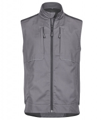 Workwear Weste Arbeitsweste grau/schwarz 4PROTECT� 3027