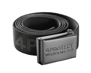 G�rtel Stretch-G�rtel schwarz 130 cm x 3,80 cm (LxB) 4PROTECT� 8425