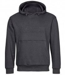 Schwarzer Hoodie 4PROTECT� 3968 Brand-Hoodie schwarz unisex
