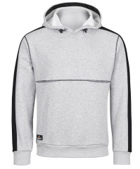 Melange Kontrast Hoodie 4PROTECT� 3979 Brand-Hoodie melange/schwarz unisex