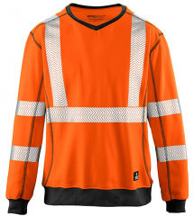 Warnschutz UV-Sweatshirt COLUMBUS leucht-orange 4PROTECT� 3440 unisex