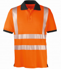 UV-Schutz-Warnschutz-Poloshirt orange ORLANDO 4PROTECT� 3433