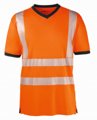 Warnschutz-UV-Schutz-T-Shirt Miami leuchtorange 4PROTECT� 3430