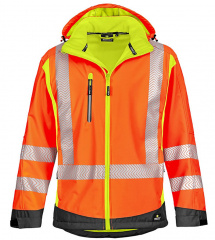 Orange Warnschutz-Softshelljacke HOUSTON 4PROTECT� 3470