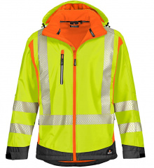 Gelbe Warnschutz-Softshelljacke HOUSTON 4PROTECT� 3475