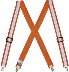 Warnschutz-Hosentr�ger fluoreszierend-orange 4PROTECT� 8421