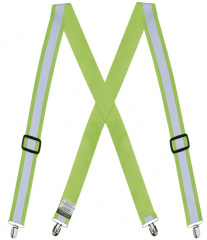 Warnschutz-Hosentr�ger fluoreszierend-gelb 4PROTECT� 8422