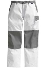 Maler Bundhose NEW PIONIER COLOR WAVE weiss/grau