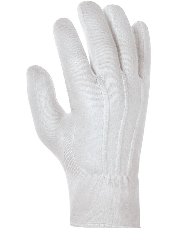 1-12 X Baumwollhandschuhe Weiß Trikot Handschuhe Schnittschutz Arbeitshandschuhe 