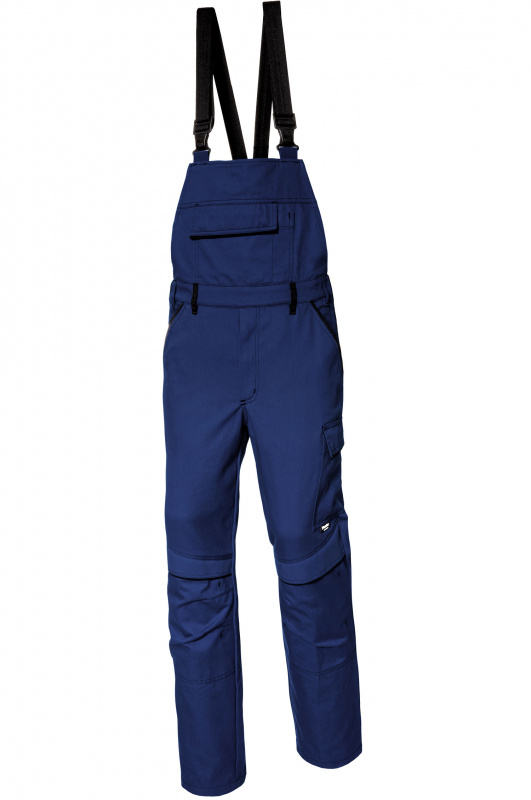 Pionier Workwear HBI Jobby Colour Latzhose königsblau-marine 