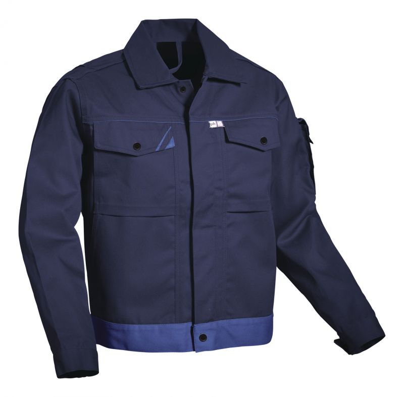 48 leichte Arbeitsjacke in Hydronblau Berufsbekleidung Jacke in Hydronblau Gr 