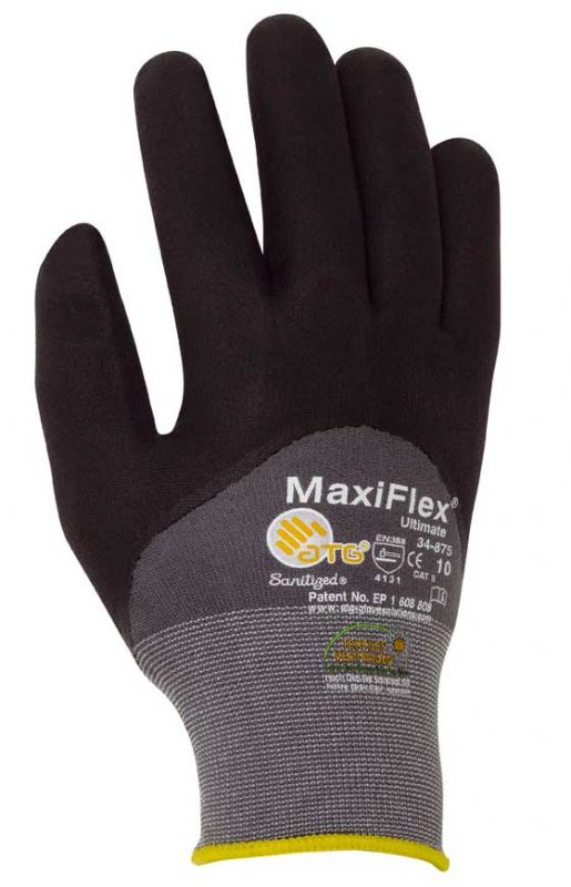 12 Paar MaxiFlex Montagehandschuhe, Arbeitshandschuhe, Handschuhe