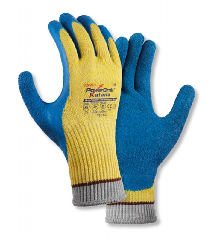 6 Paar TOWA PowerGrab Thermo gelb Handschuhe Arbeitshandschuhe Winterhandschuhe 