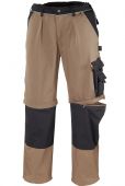 Bundhose khaki Canvas Schreinerhose 2in1