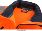 Stretch-Softshell-Warnschutzjacke orange gelb 4Protect