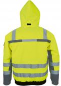 Gelbe Winter-Warnschutz-Pilotenjacke PKA