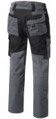 Arbeitsbundhose grau_schwarz PIONIER TOOLS