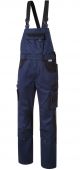 Blaue Arbeitslatzhose marine/schwarz PIONIER TOOLS