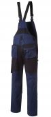 Blaue Arbeitslatzhose marine/schwarz PIONIER TOOLS