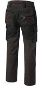 Braune Damen Arbeitsbundhose braun/schwarz PIONIER TOOLS